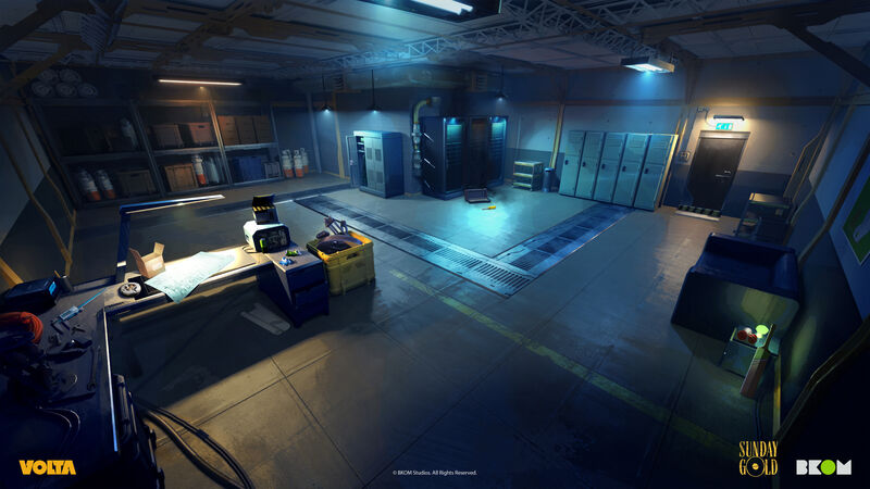 Sunday gold service room